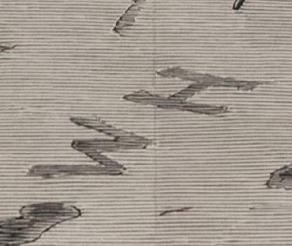 La plage de Long Branch
Gravure sur bois, 1869
Signé dans le bloc en bas à droite 