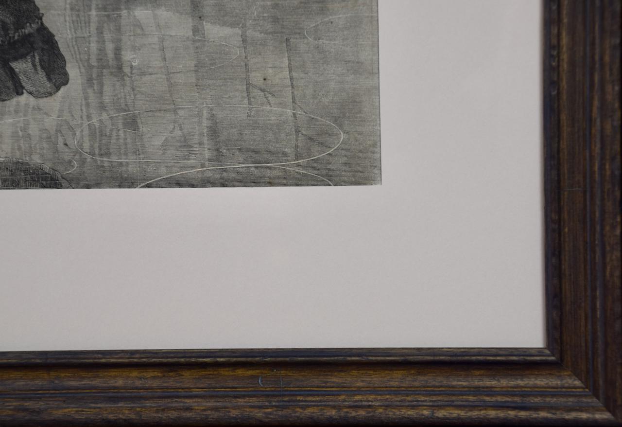 A Framed Winslow Homer 