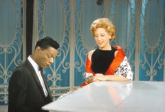 Nat King Cole and Dinah Shore Performing Together Fine Art Print