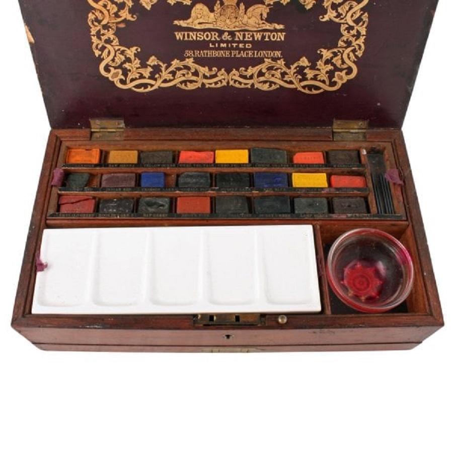 Winsor & Newton Artist's Box, 19th Century In Good Condition For Sale In London, GB