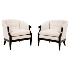 Winsor White & William Millington for Baker Club Chairs