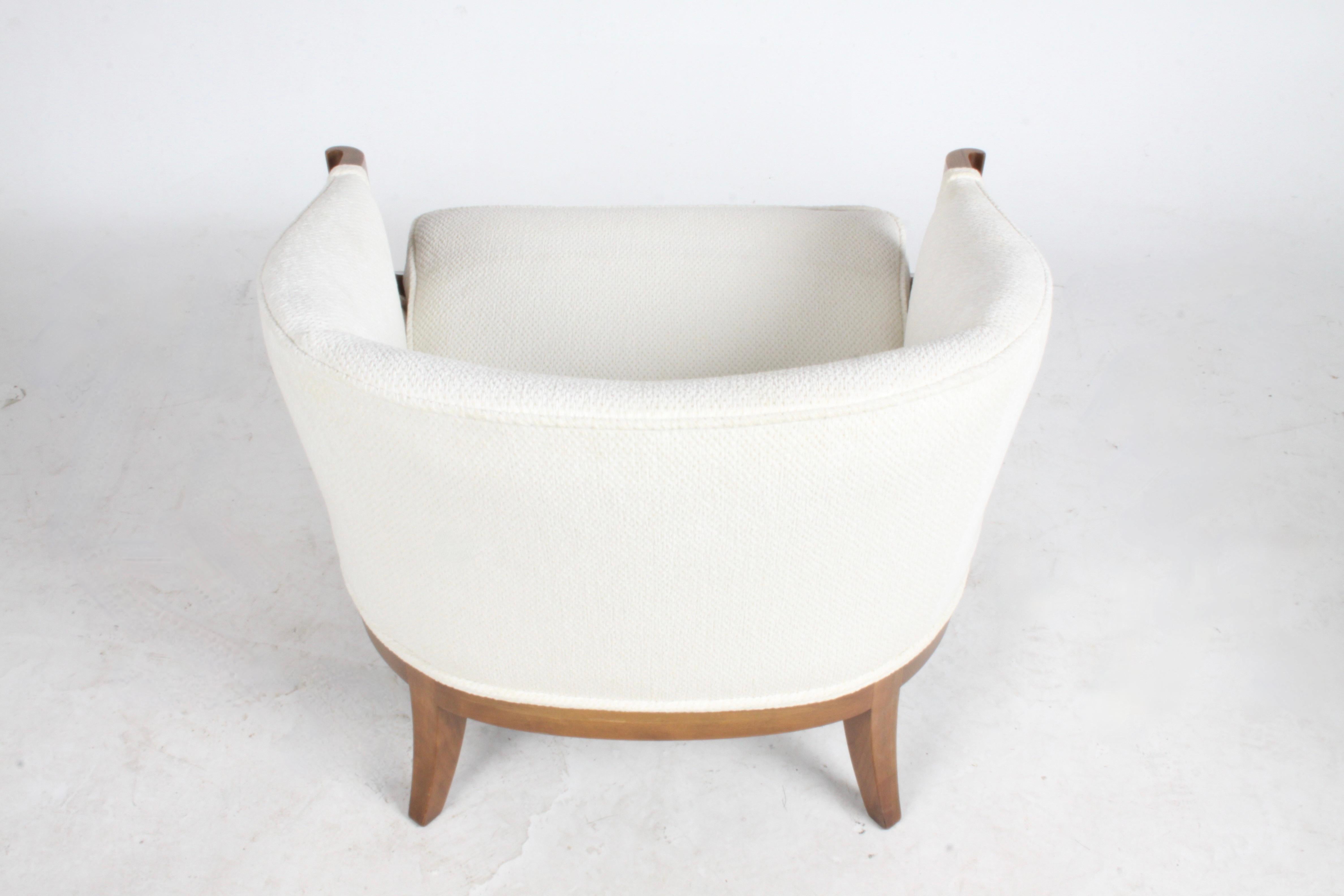 Sedia occasionale Winsor White & William Millington per Baker Furniture Co. 1950 in vendita 3