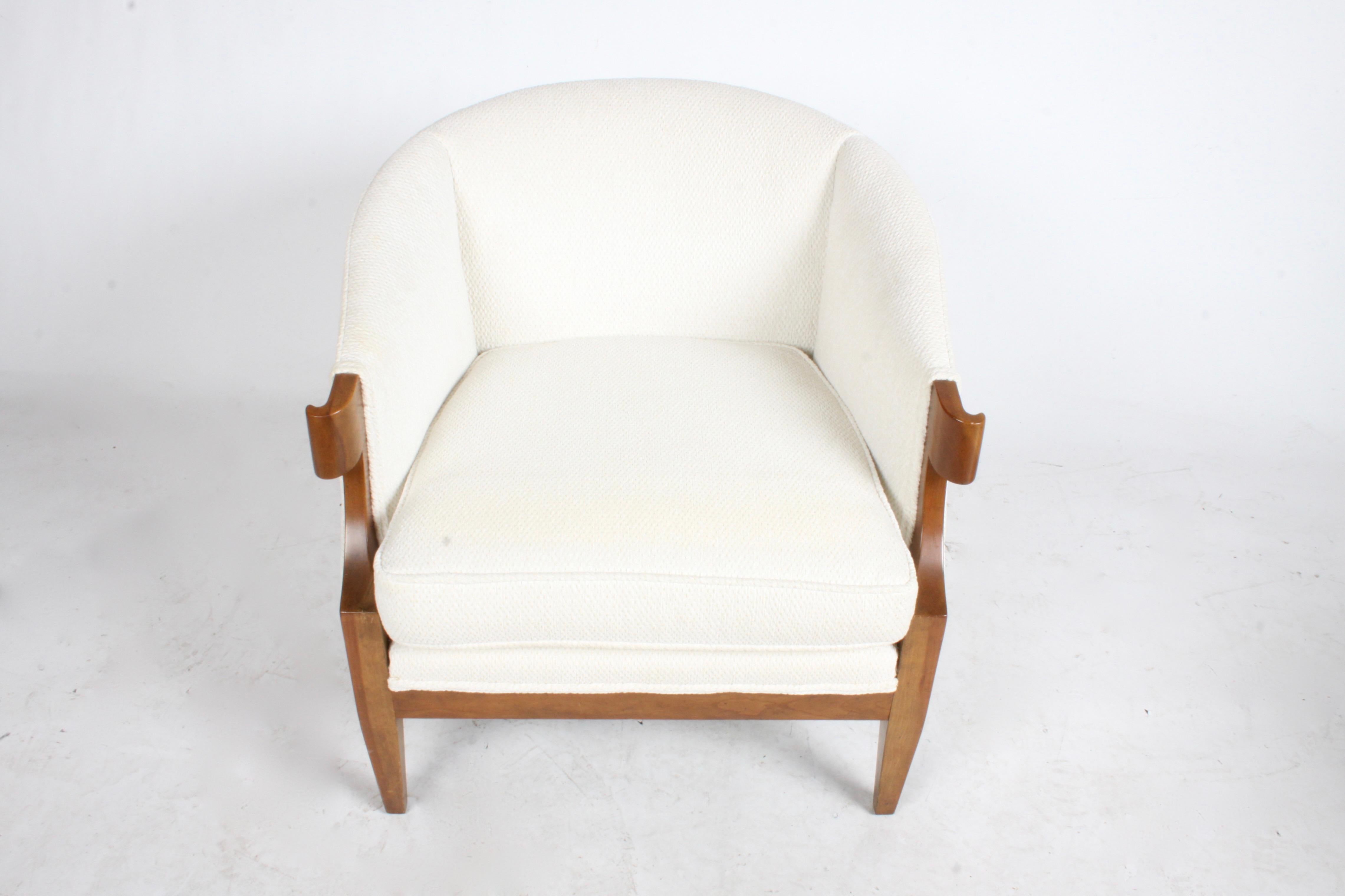 Americano Sedia occasionale Winsor White & William Millington per Baker Furniture Co. 1950 in vendita