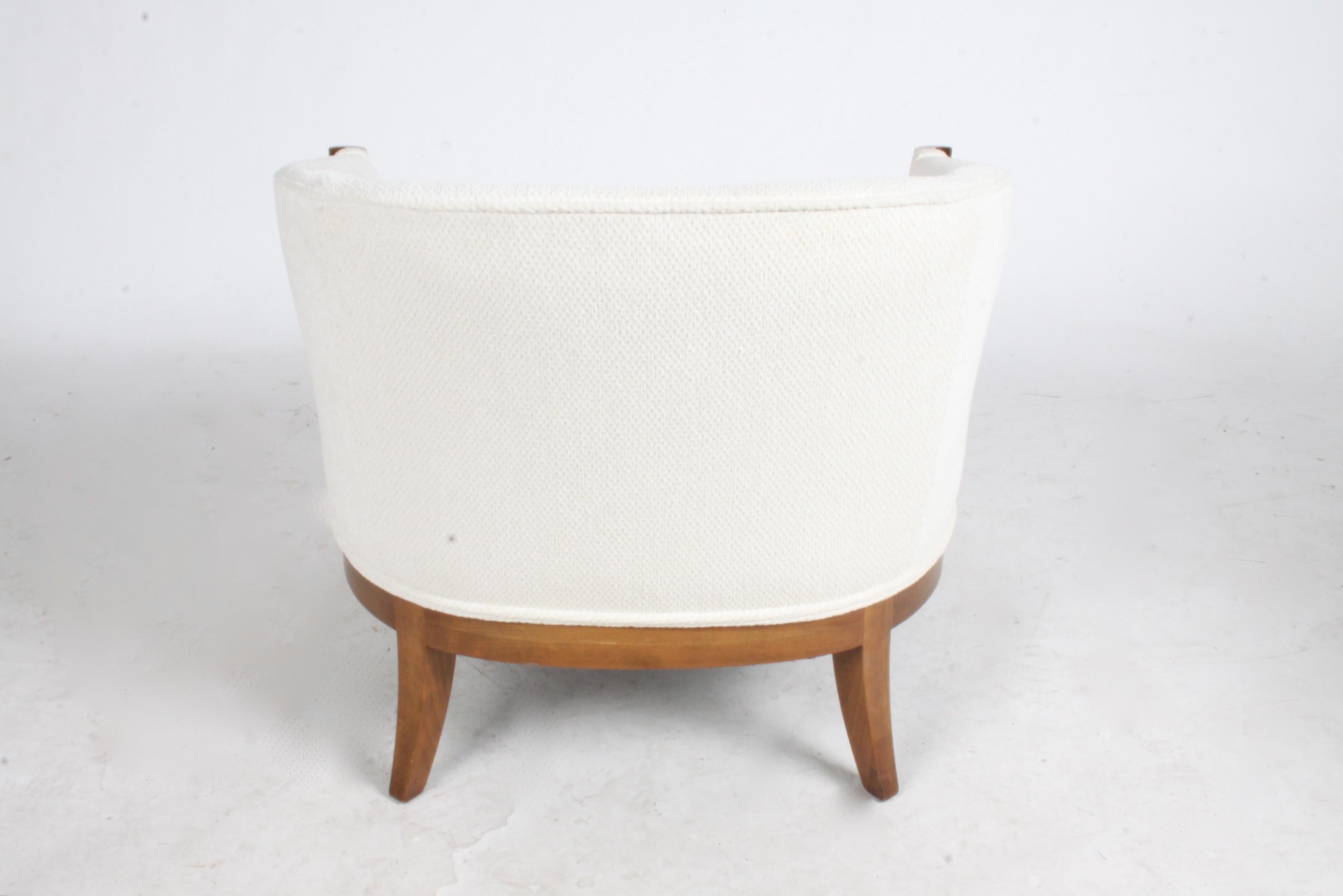 Sedia occasionale Winsor White & William Millington per Baker Furniture Co. 1950 in vendita 1