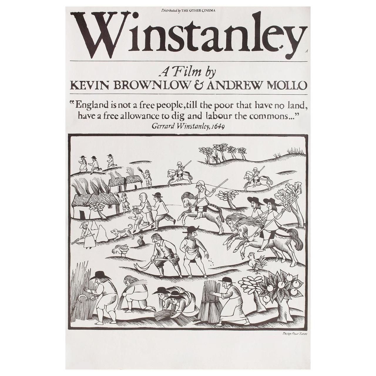 Winstanley 1975 British Double Crown Film Poster