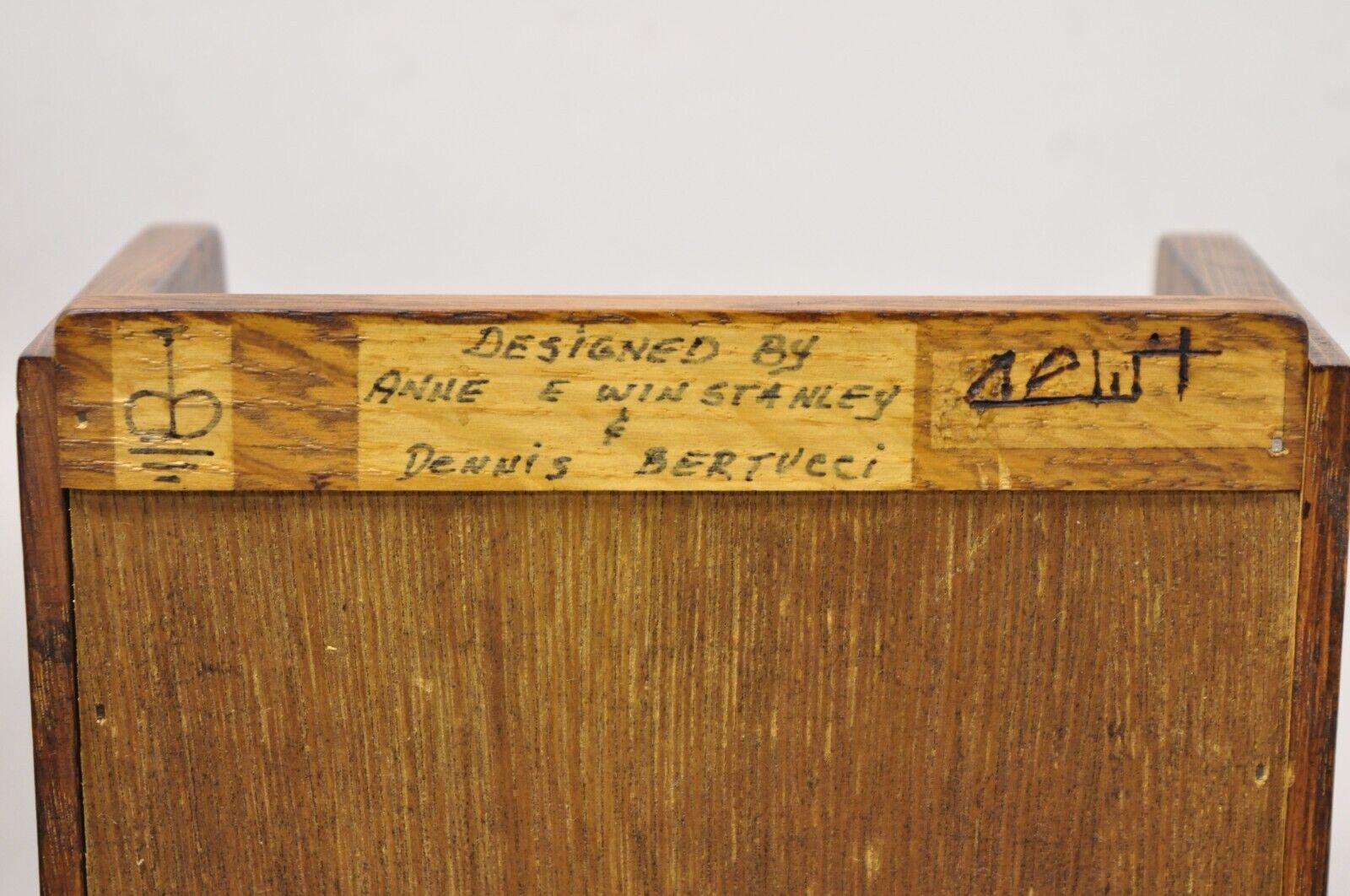 Winstanley & Bertucci Arts & Crafts Mission Oak Letter Holder Shelf 'B' For Sale 3