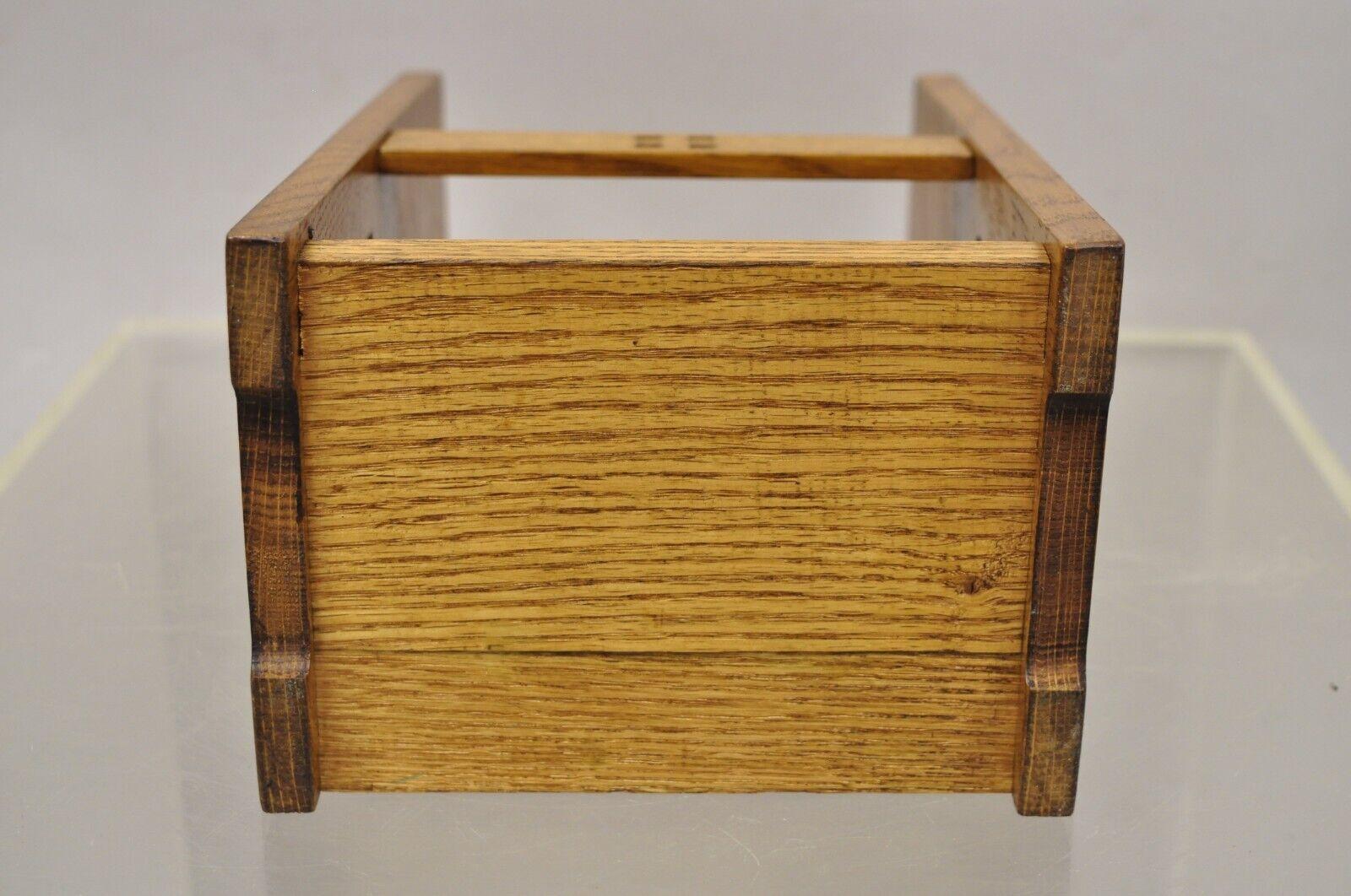 Winstanley & Bertucci Arts & Crafts Mission Oak Letter Holder Shelf (C) For Sale 4