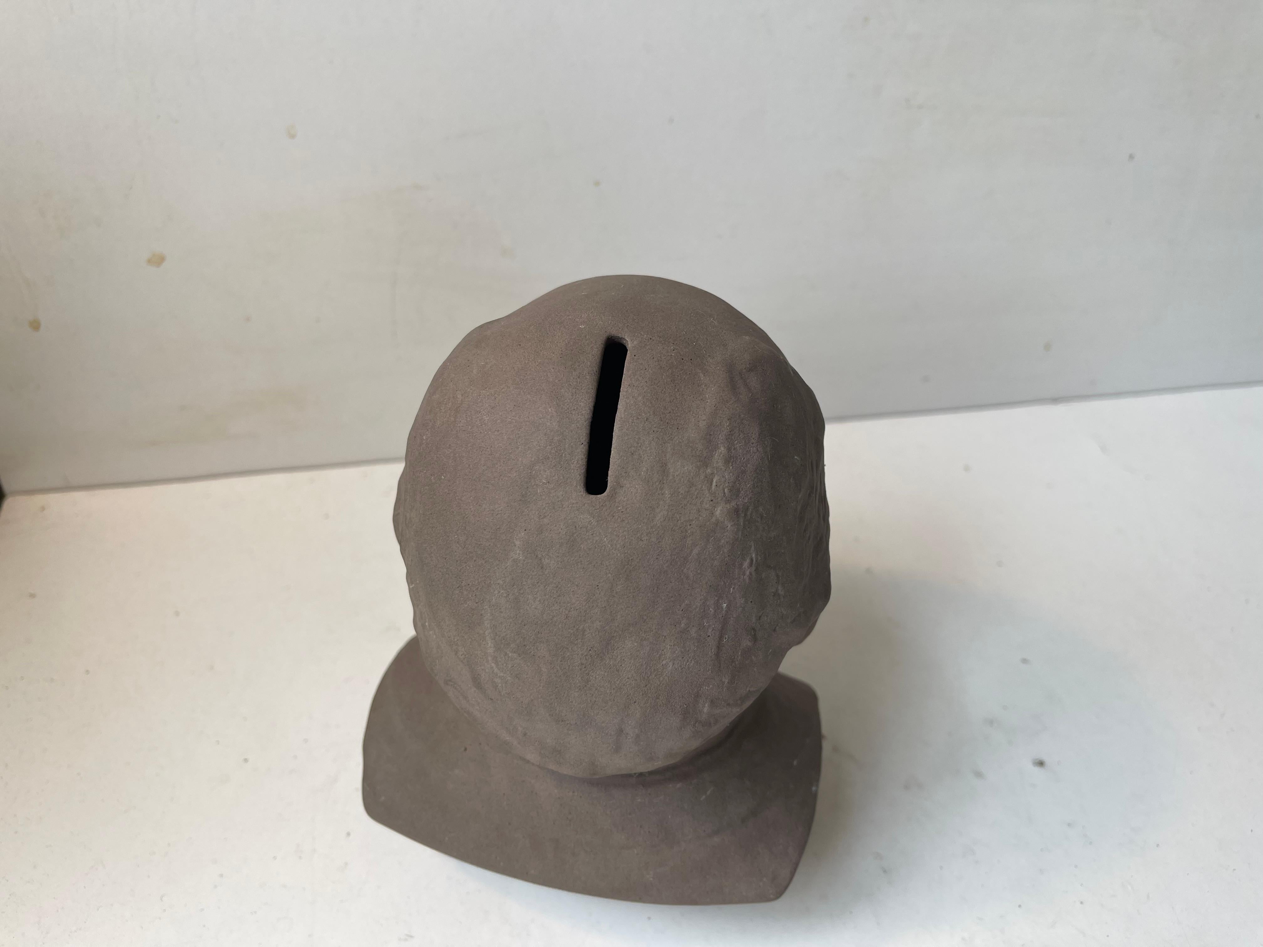 Busto en cerámica de Winston Churchill, años 70 finales del siglo XX en venta