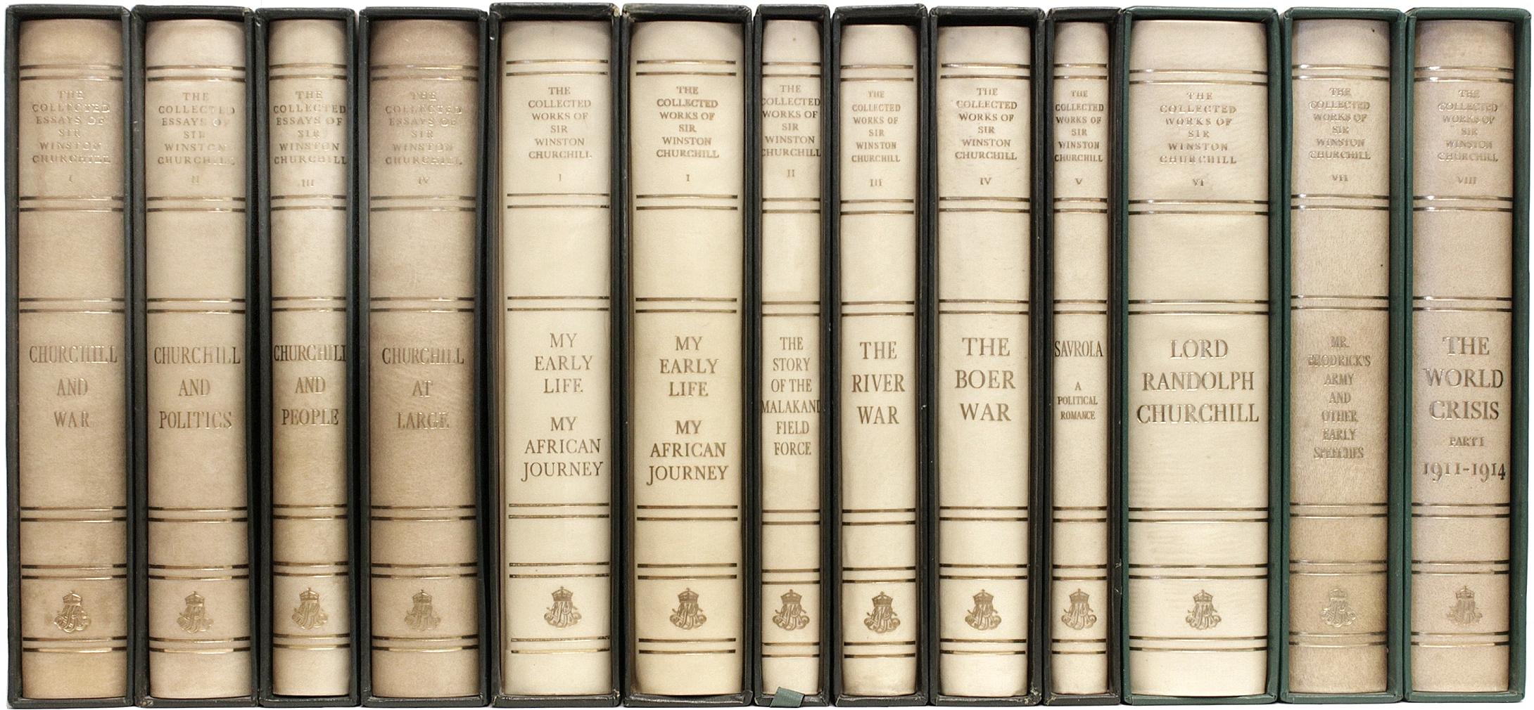 Winston Churchill, First Collected Works & Essays, 38 / 39 Volumes, 1973-76 1