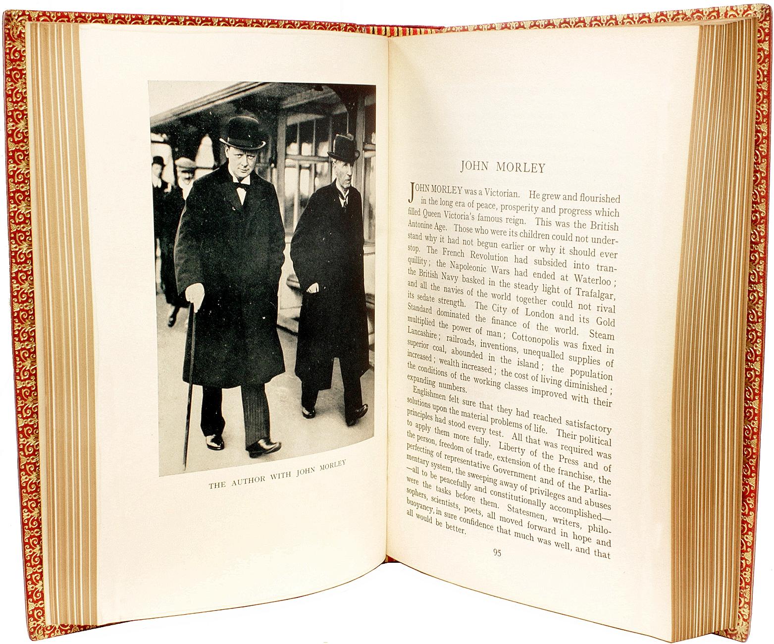 Winston CHURCHILL. Great Contemporaries - FIRST EDITION - 1937 In Good Condition For Sale In Hillsborough, NJ