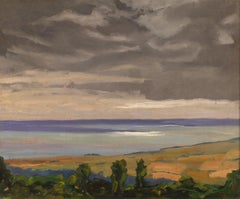 Coast Scene Near Lympne By Sir Winston Churchill