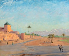 Marrakesch mit einer Kamel