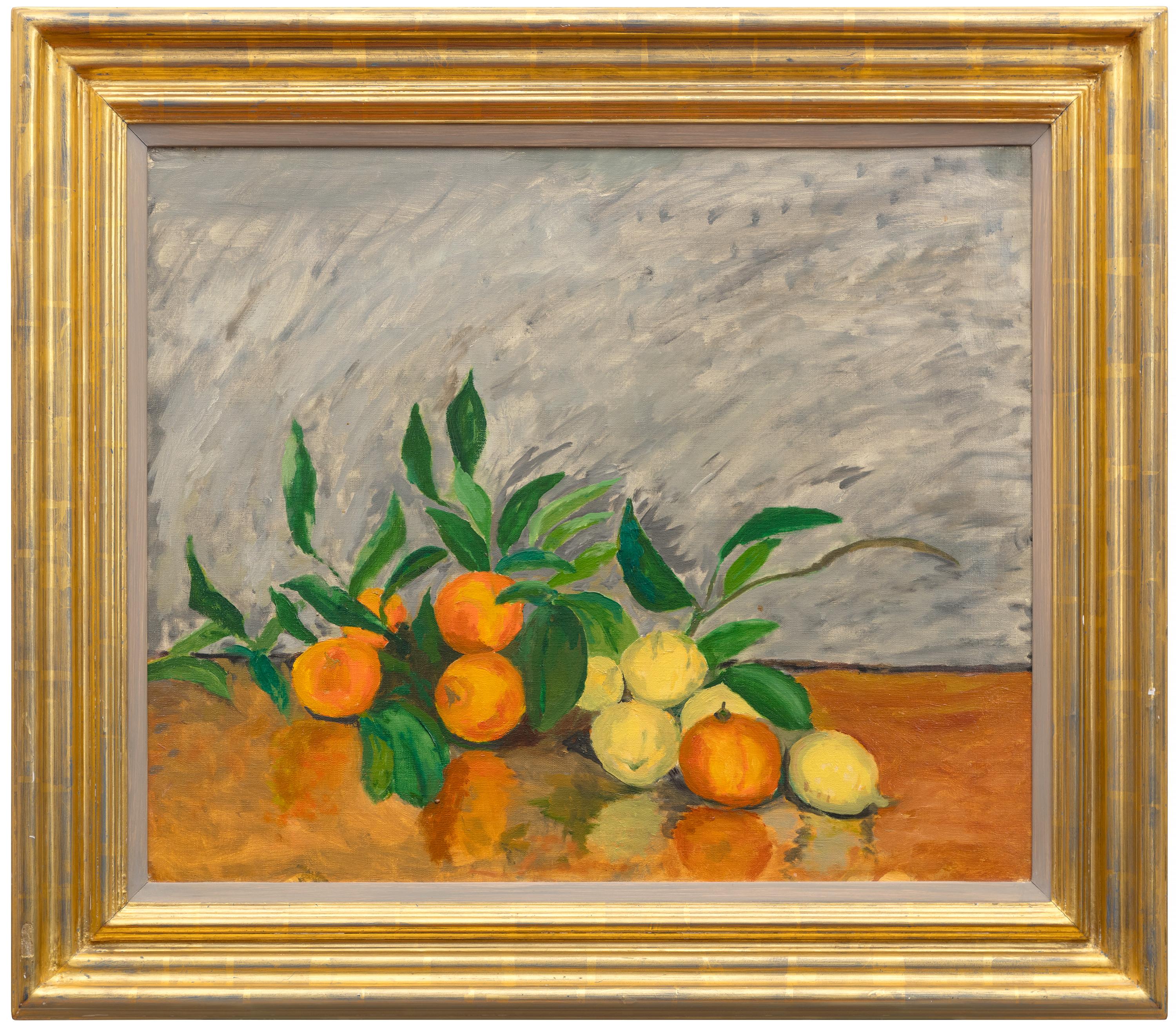 Oranges and Lemons - Painting by Winston Churchill