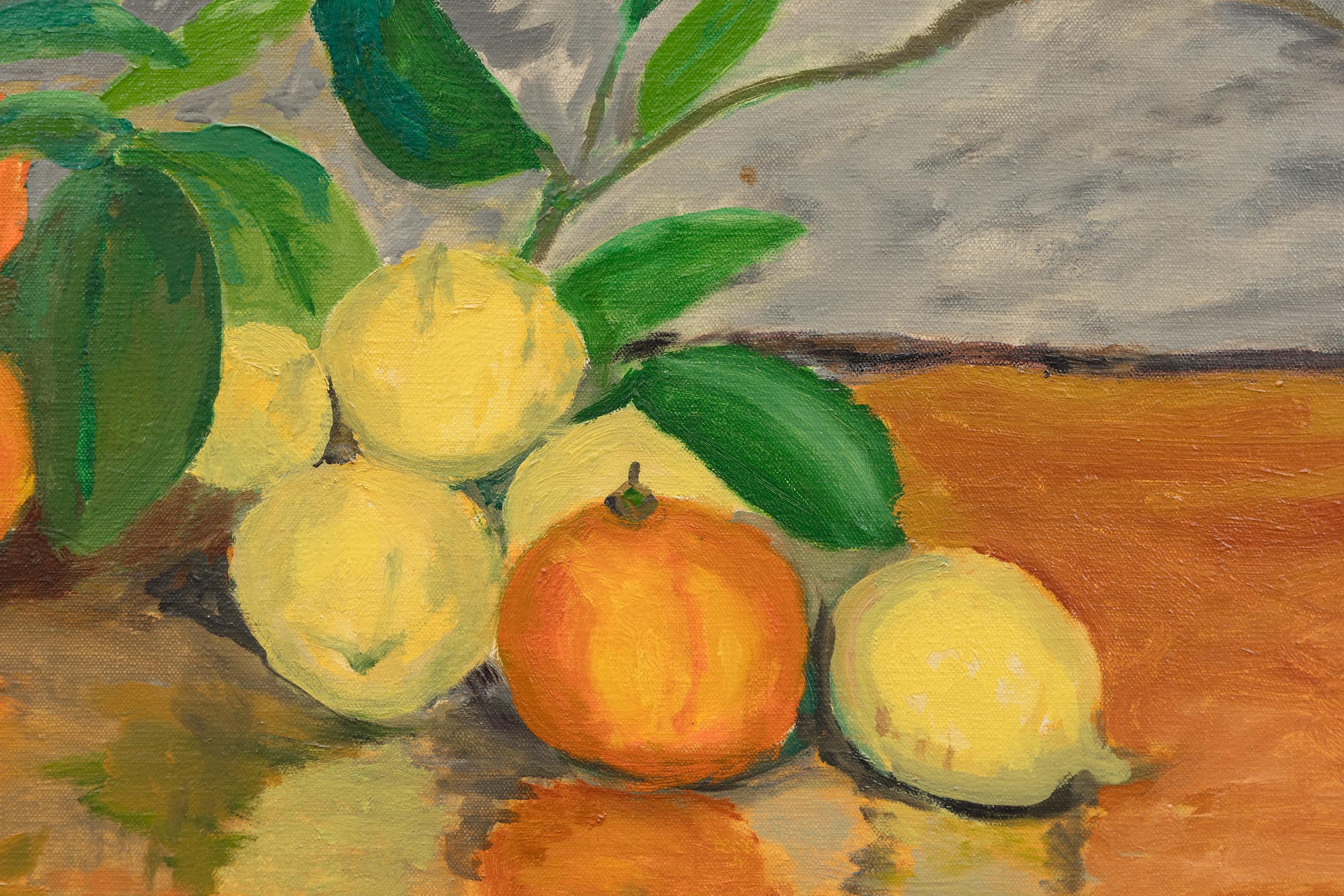 Oranges and Lemons - Impressionist Painting by Winston Churchill