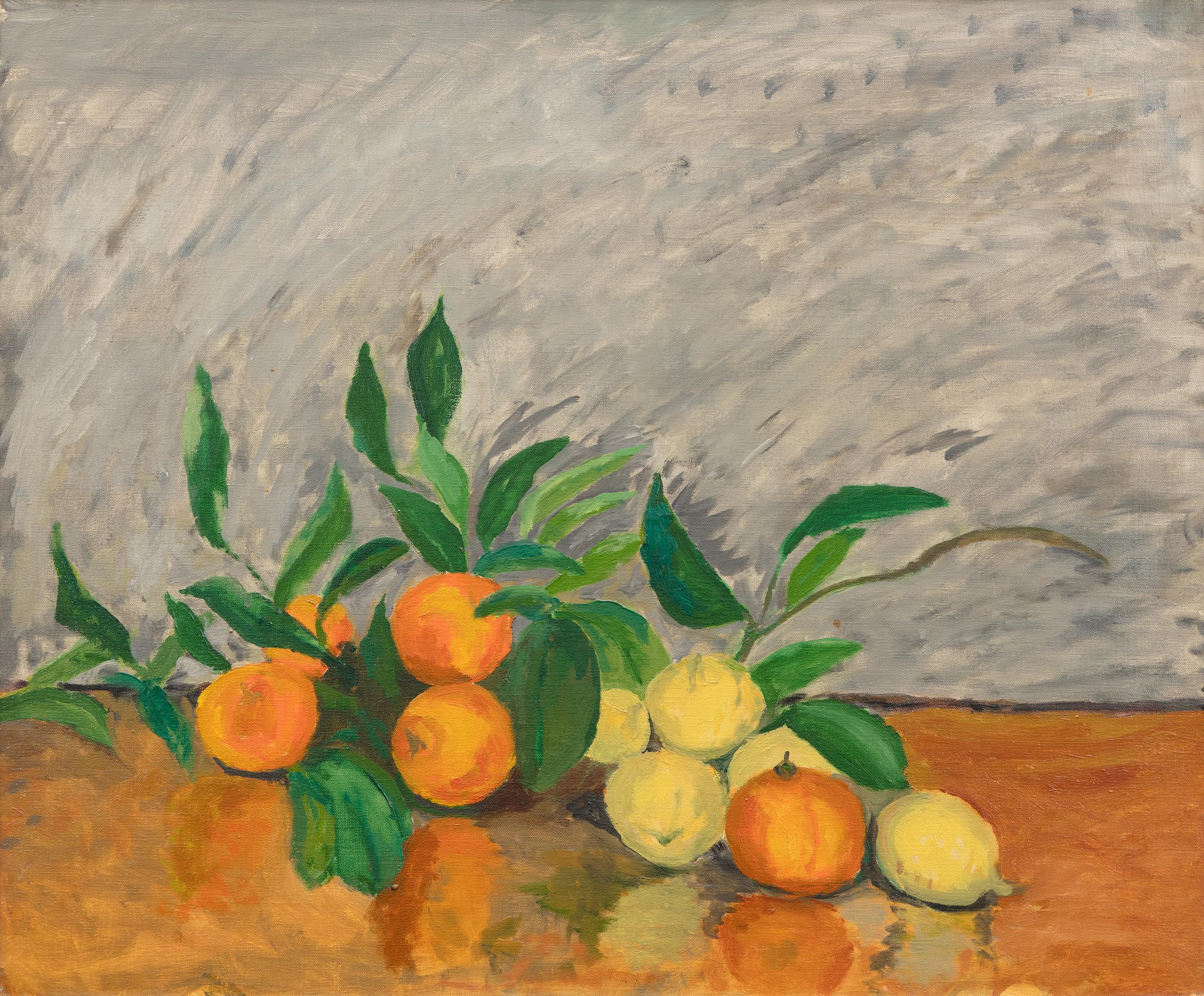 Winston Churchill Still-Life Painting - Oranges and Lemons