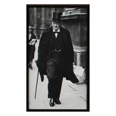 Winston Churchill Signed Card