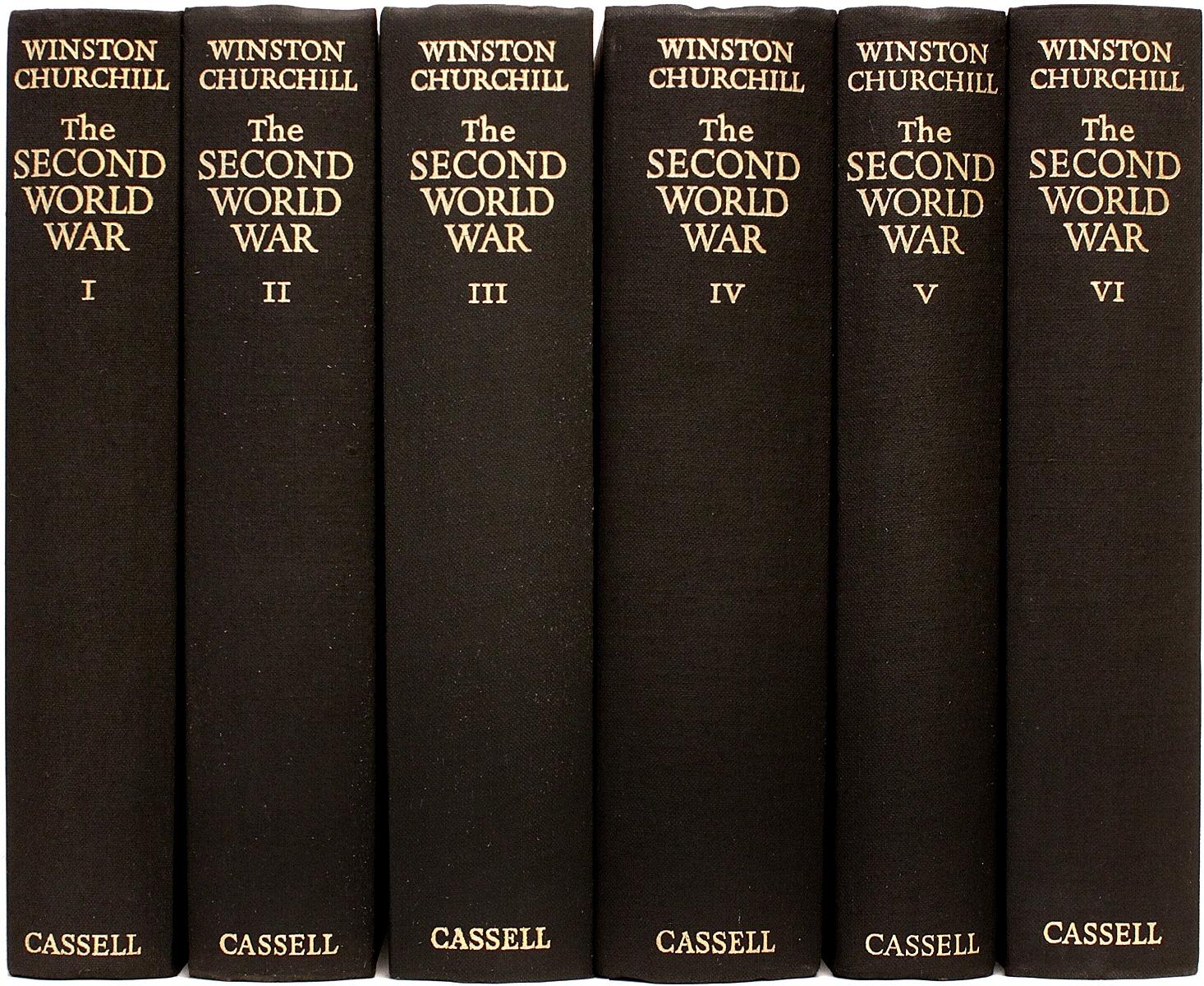 Winston CHURCHILL, The Second World War, 6 VOL, All 1st EDS with DJ's, 1948-54 In Good Condition In Hillsborough, NJ