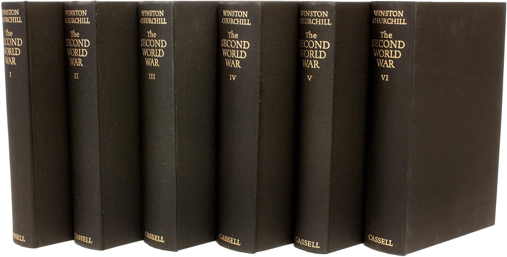20th Century Winston CHURCHILL, The Second World War, 6 VOL, All 1st EDS with DJ's, 1948-54
