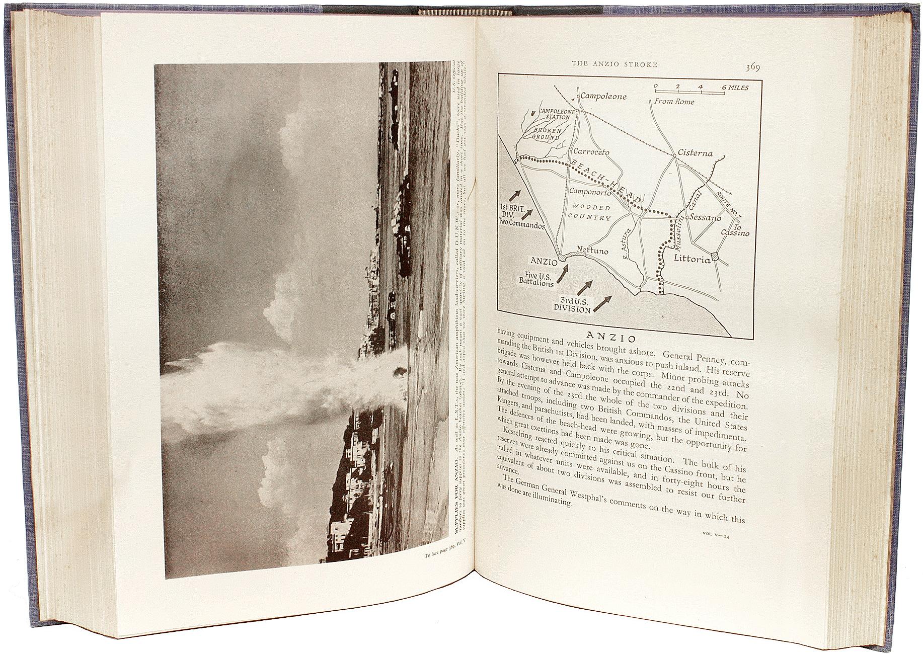 Mid-20th Century Winston CHURCHILL - The Second World War - 6 VOLS - THE CHARTWELL EDITION - 1954