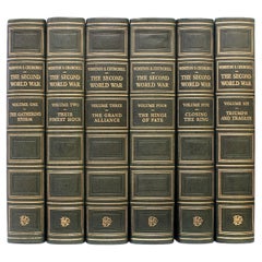 Winston CHURCHILL - The Second World War - 6 VOLS - THE CHARTWELL EDITION - 1954