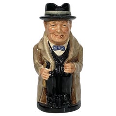 Winston Churchill Toby Jug by Royal Doulton