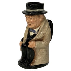 Jarra Winston Churchill Toby de Royal Doulton