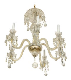 Winston Crystal Chandelier, circa 1940s