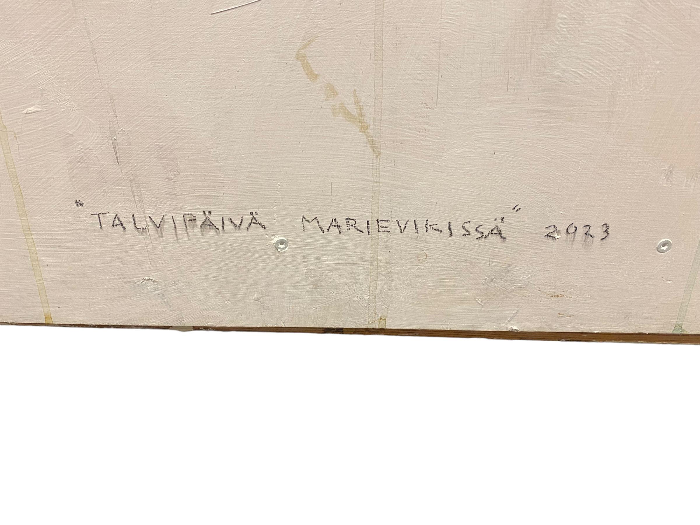 „Winter Day In Marievik“  Einzigartige Keramikskulptur, Pekka Paikkari, 2023  im Angebot 7