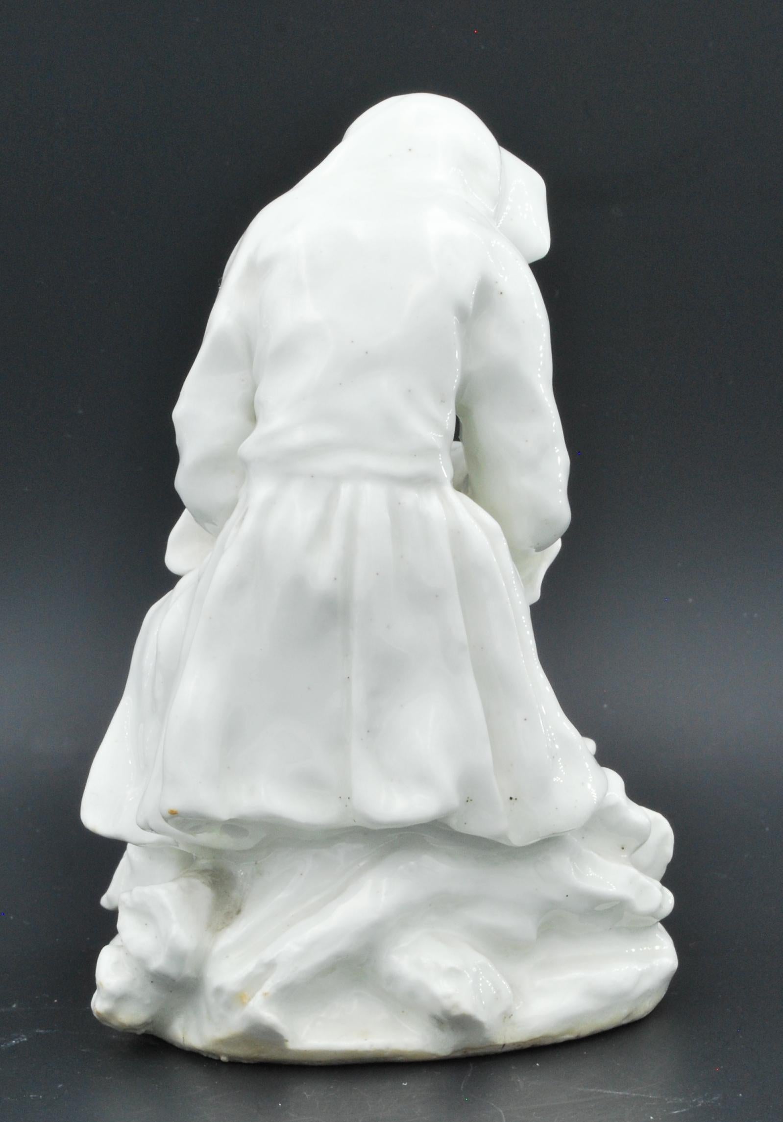 Winter, from the Four Seasons, Bow Porcelain Factory, circa 1750 In Excellent Condition For Sale In Melbourne, Victoria