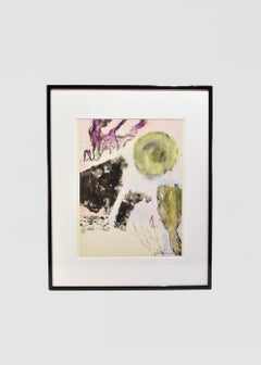 'Winter' Gouache, Framed