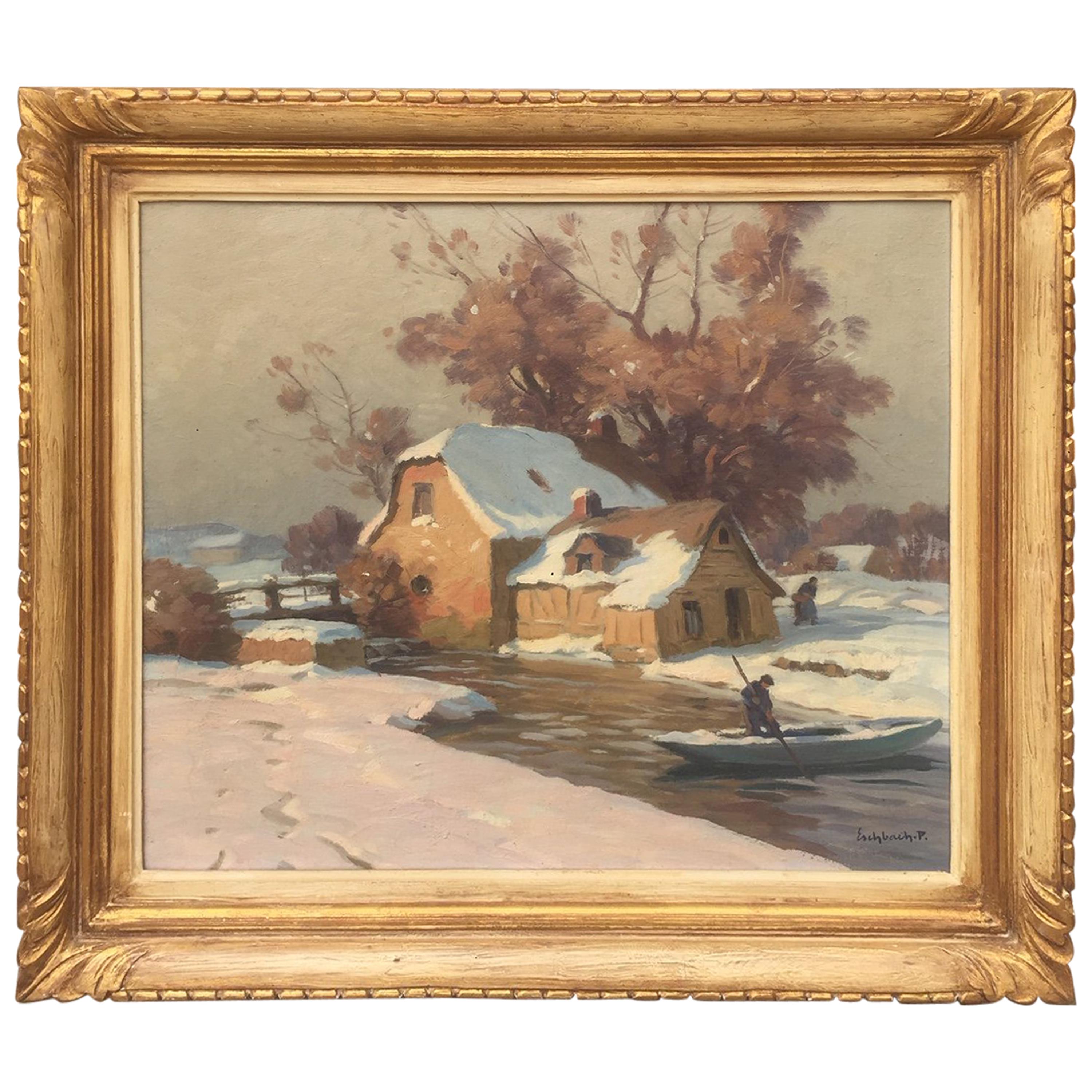 Magnificent Landscape by Listed French Painter, Gabriel Griffon