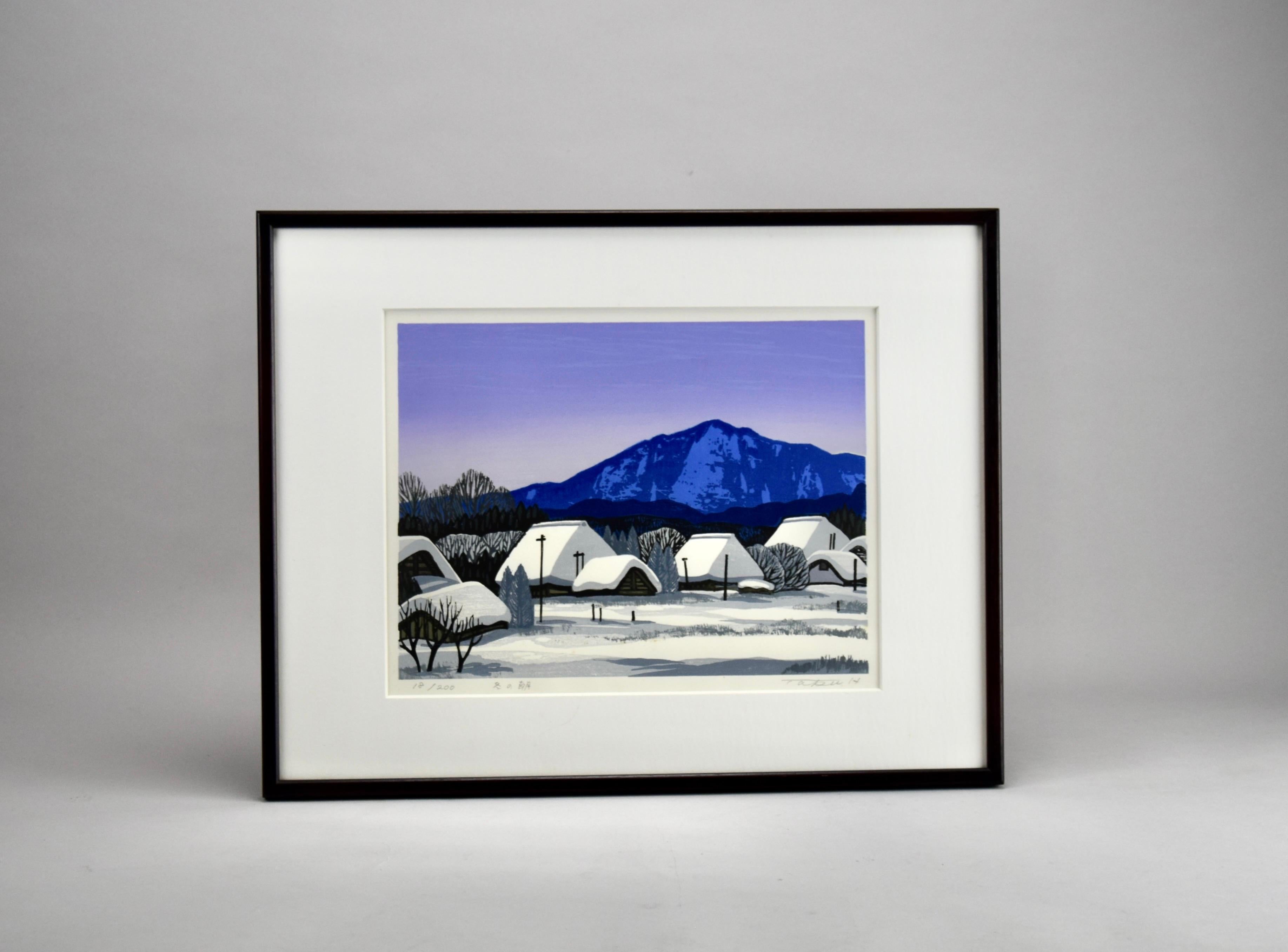 Winter Morning von Taku Harada, 1960 im Angebot 3