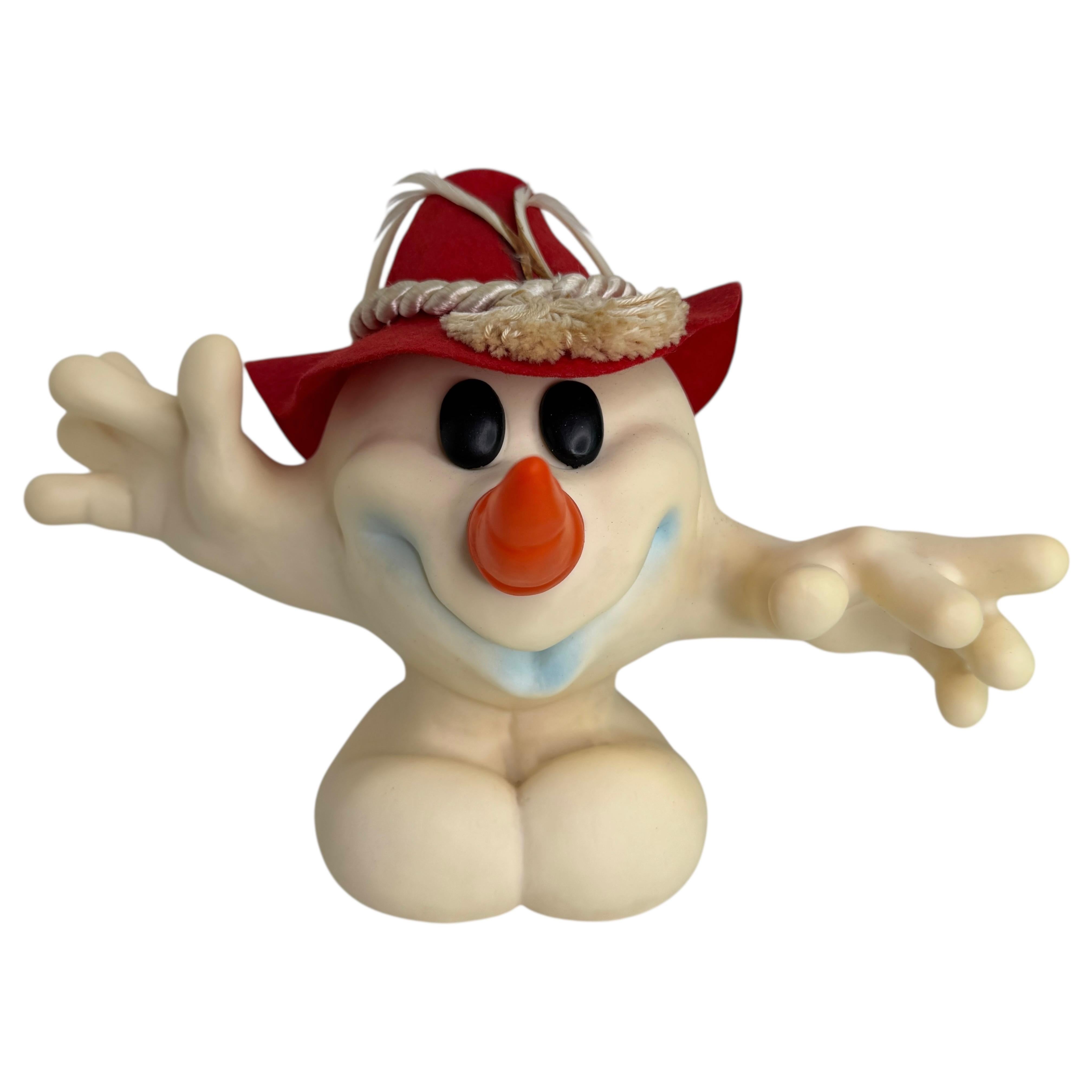 Les Jeux olympiques d'hiver 1976 Mascot Snowman Piggy Bank Vintage Autriche en vente 3
