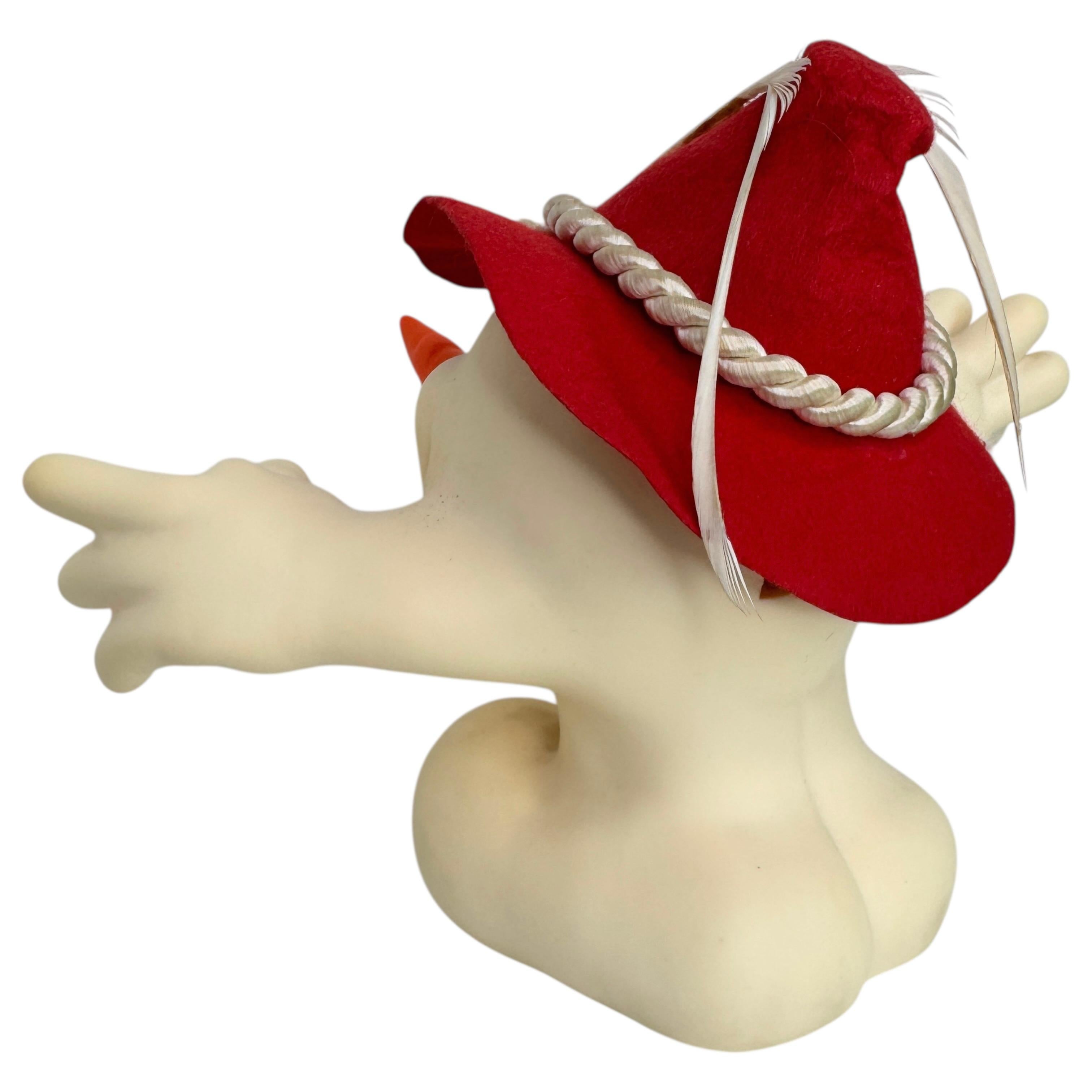 Fin du 20e siècle Les Jeux olympiques d'hiver 1976 Mascot Snowman Piggy Bank Vintage Autriche en vente