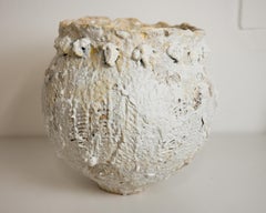 Winter Snow Texture Vessel Vase
