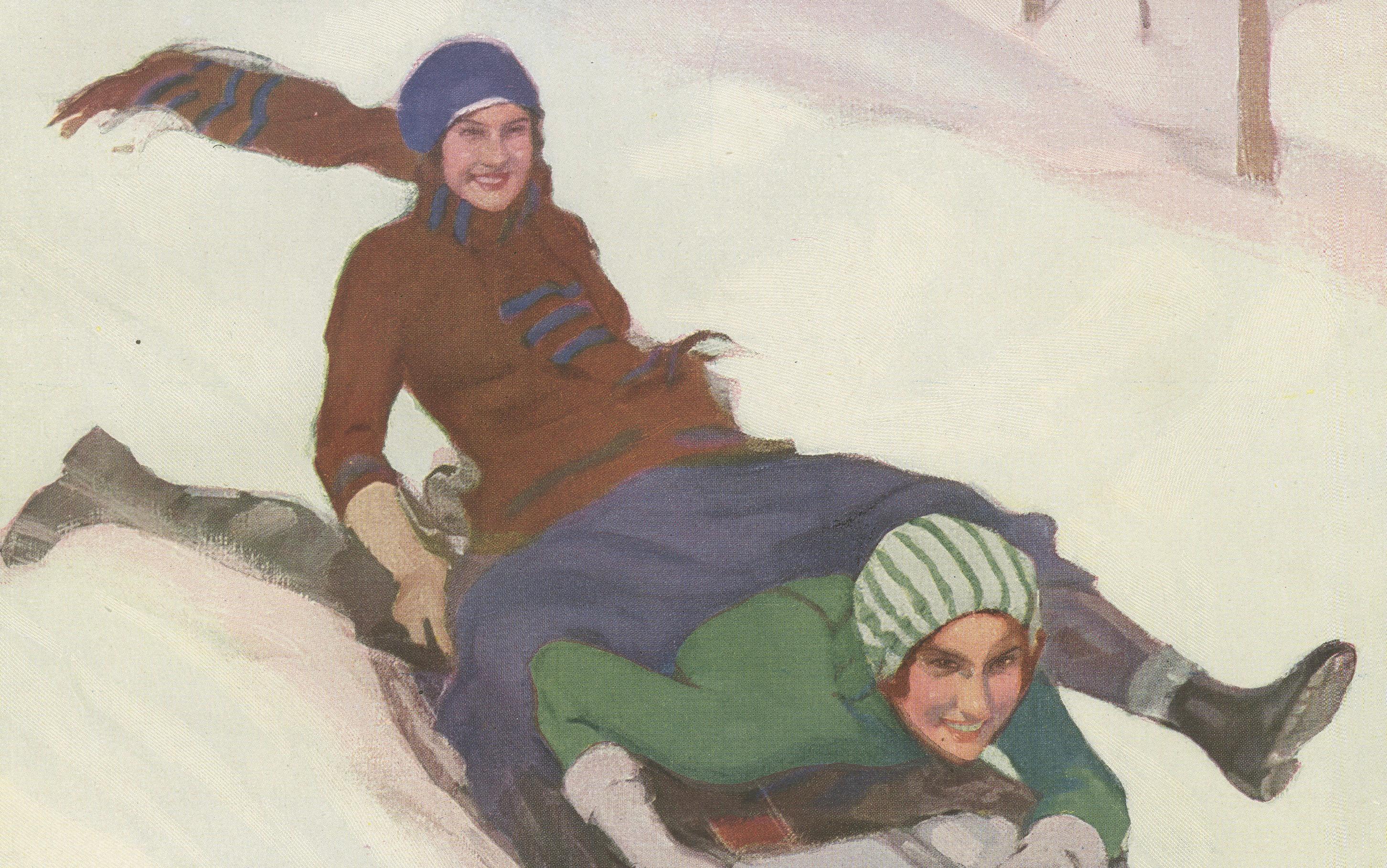 Título:
Estampa de deportes de invierno - 