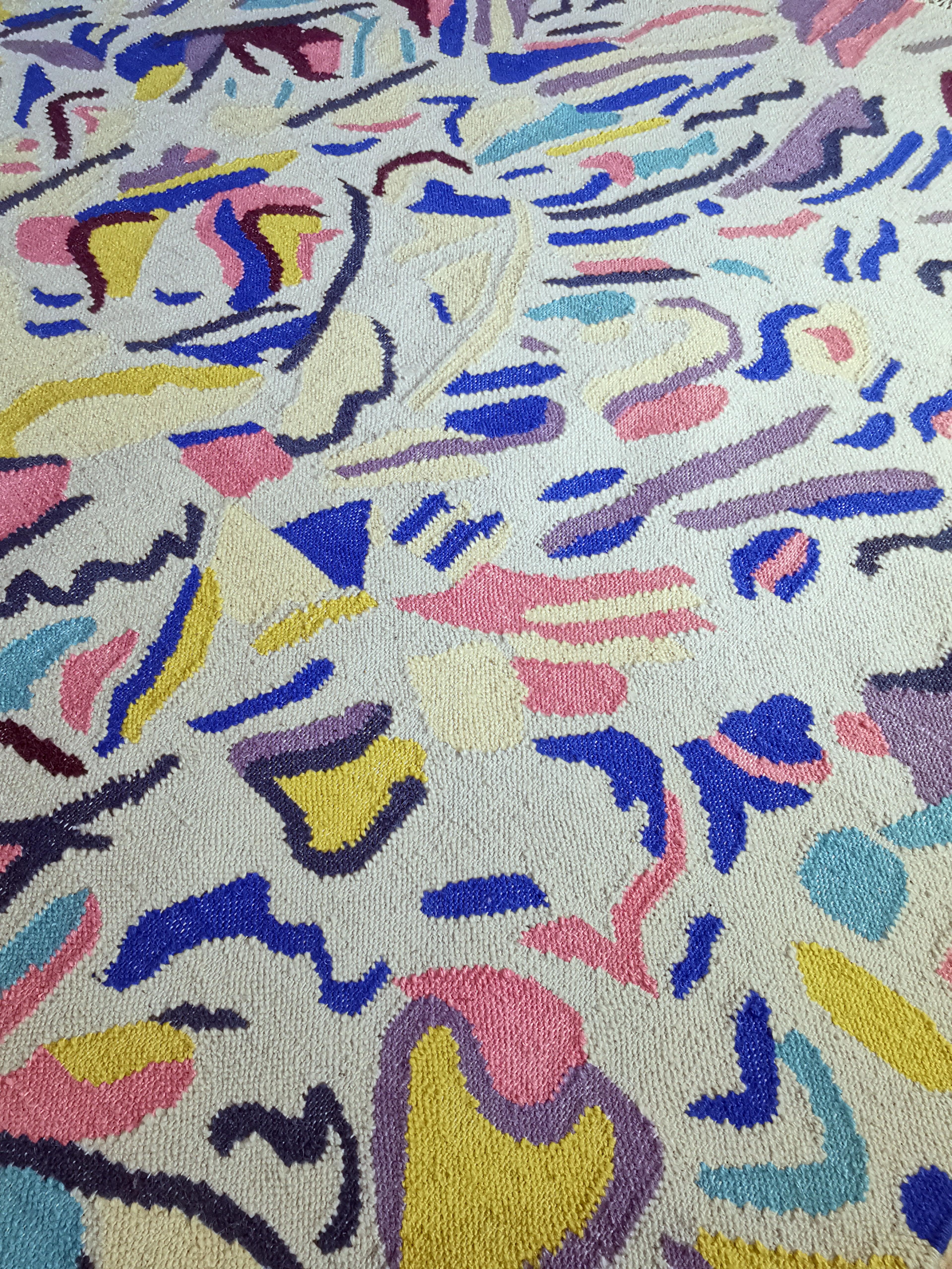 Other Winter Storm Rug by Volver Studios For Sale