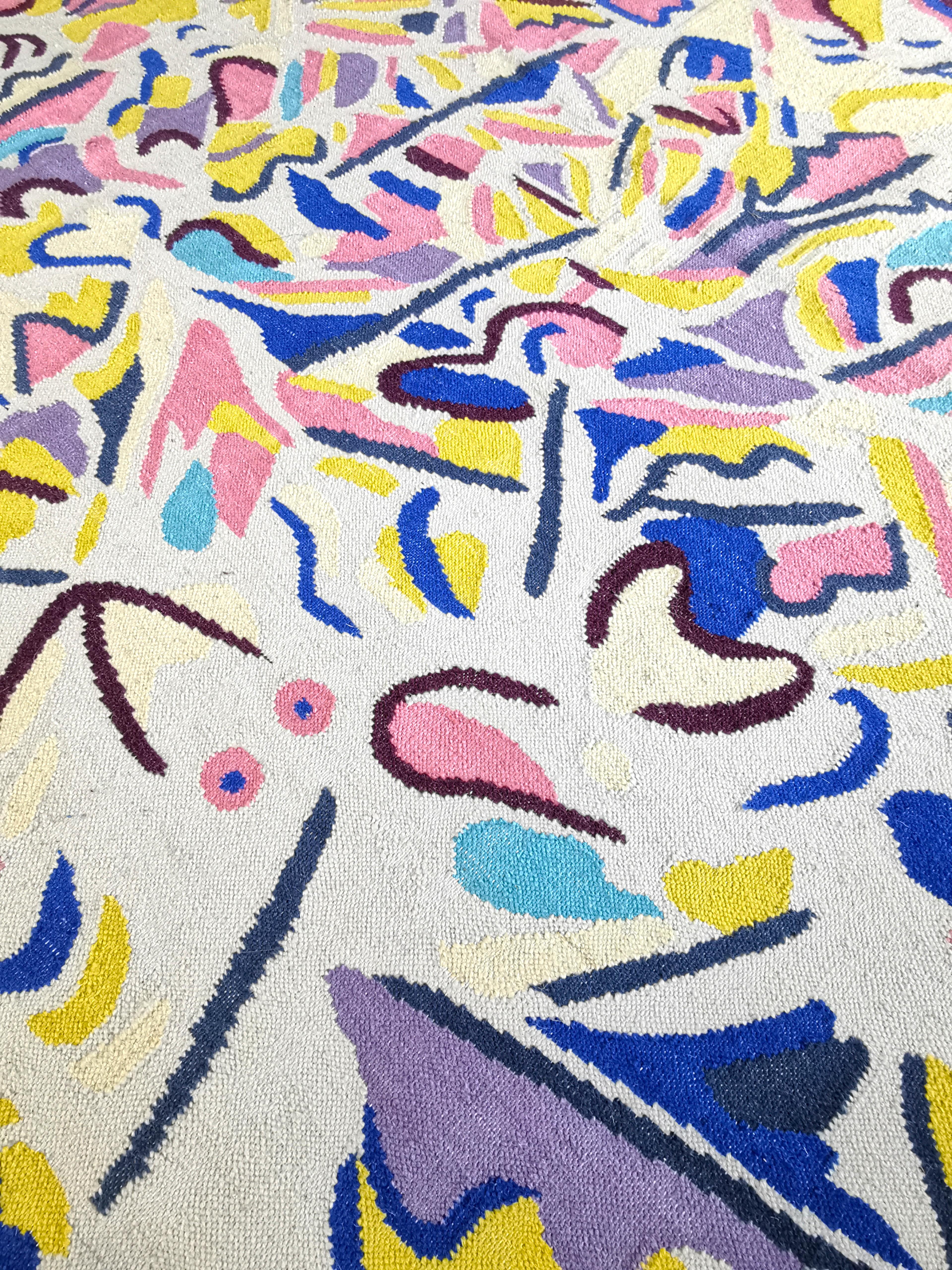 Winter Storm Rug by Volver Studios In New Condition For Sale In Geneve, CH