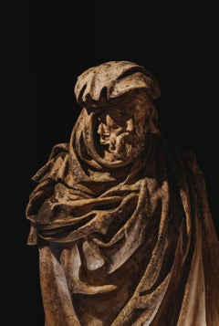 Winter Terracotta Figurine - 19th Century Seasonal Collection