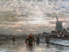 "Crepuscolo d'inverno" di Johann Jungblut