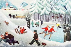 Winter, Vintage Wall Chart