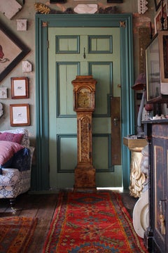 Winterhalder & Hofmeier Schwarzenbach Chinoiserie Small Grandmother Clock