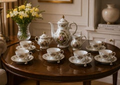 Servicio de porcelana «Mocaccino» de Winterling Bavaria, 1907-1950