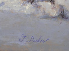 „Winter's Expanse“, Original-Ölgemälde von Greg Parker