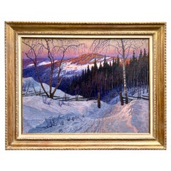 ""Winters Glow" von Anshelm Schultzberg