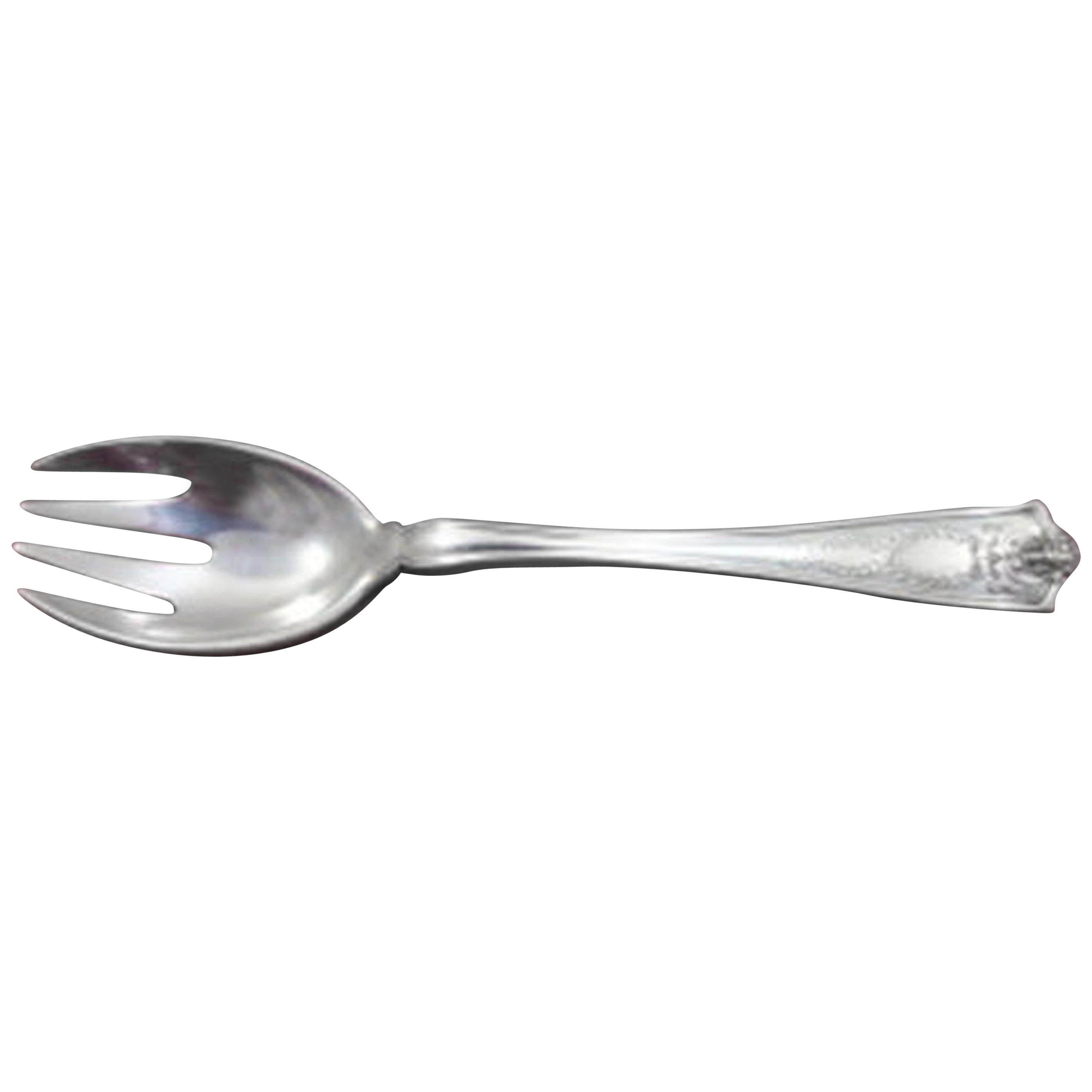Dominick and Haff Sterling Silver Ice Cream Knife For Sale at 1stDibs