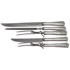 Winthrop by Tiffany & Co. Sterling Silver Roast Carving Set 5-Piece HH WS