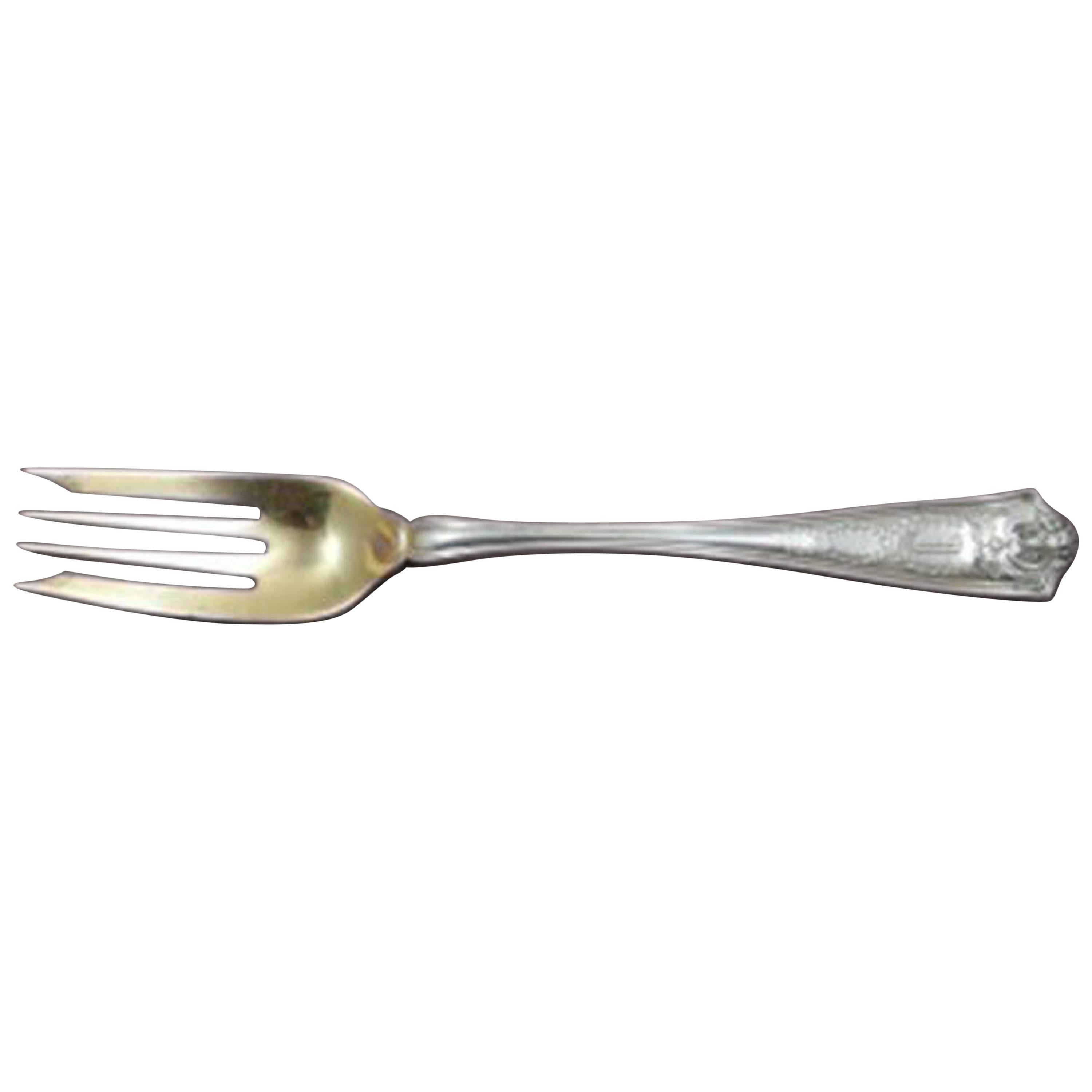 Winthrop by Tiffany & Co. Sterling Silver Salad Fork Gold Washed 4-Tine