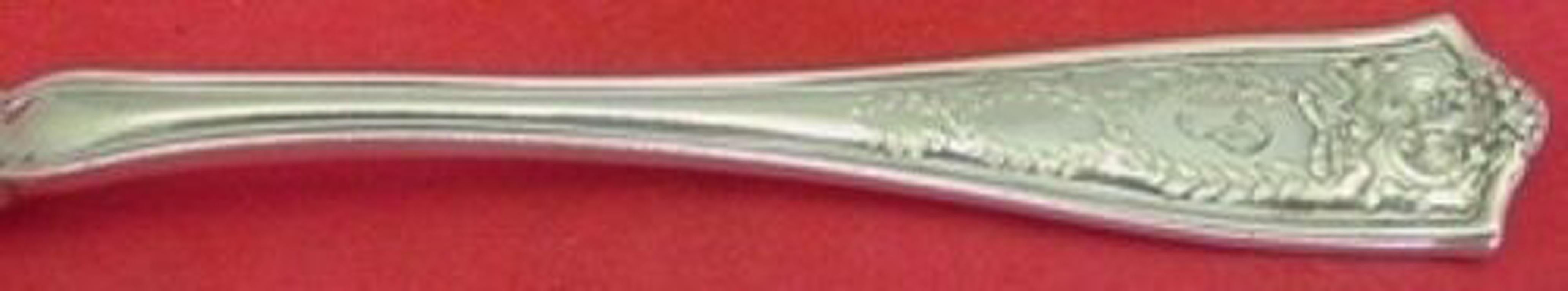 Sterling silver serving spoon 8 5/8