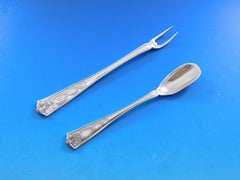 Winthrop by Tiffany Sterling Silver Flatware Set Service 65 pcs Dinner E Mono